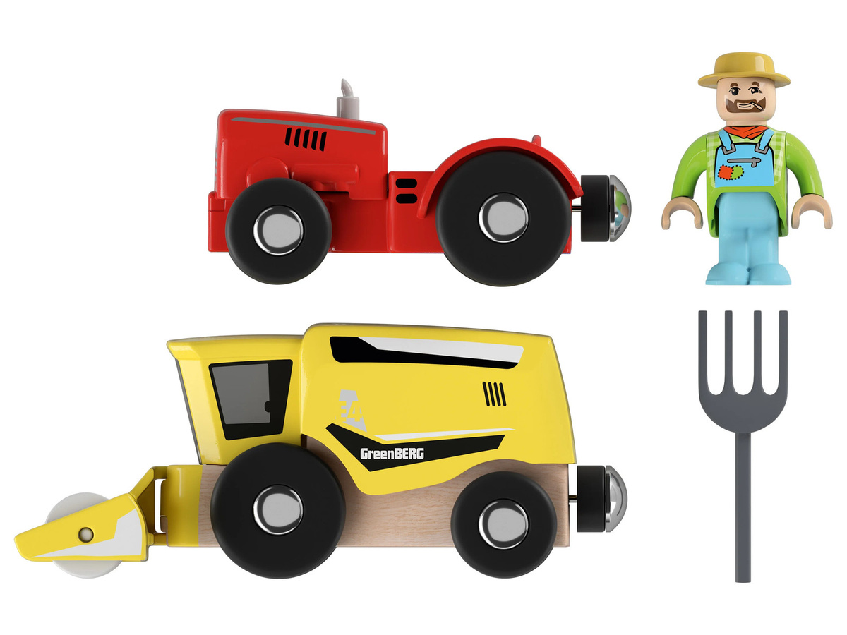 PLAYTIVE Fahrzeuge Bahnwelt Landwirtschaftsfahrzeuge ab 3 Jahren - Bild 2