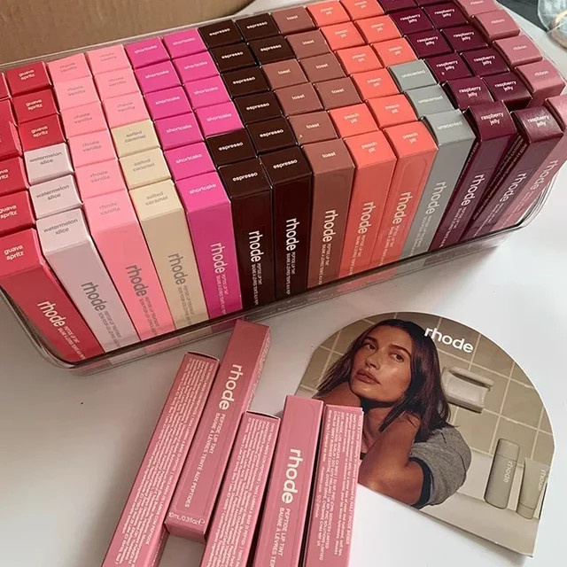 RHODE Fashion Color Lipstick Balm, Erdbeere und Wassermelone, Glänzend - Bild 1