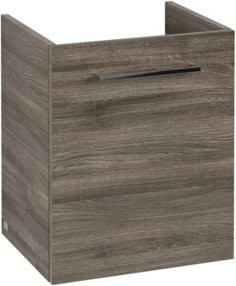 Villeroy & Boch Waschtischunterschrank Avento in Eiche Grau glänzend, B/T/H: 43 x 51,4 x 38,4 cm - Bild 1