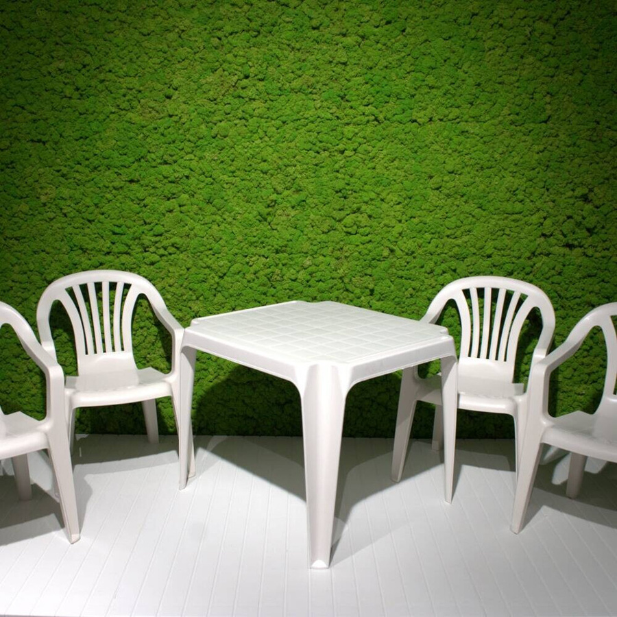 ProGarden Kindermöbel-Set aus Kunststoff in Weiß, B/H/L: 38 x 53 x 43 cm - Bild 2