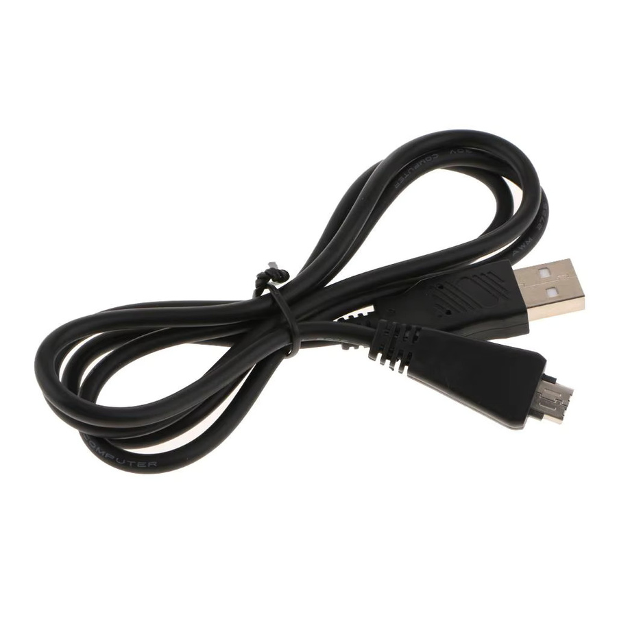 VMC-MD3 USB-Ladekabel für Sony DSC-W350D W360 W380 W390 W570 TX100 TX66 High Speed USB 2.0 Datenkabel in Schwarz - Bild 2