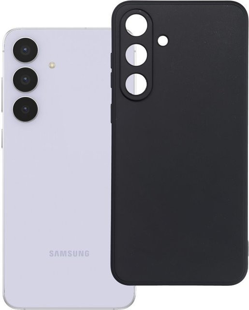 Samsung Galaxy S25 FE Hülle OEM Matt Schwarz - Bild 1