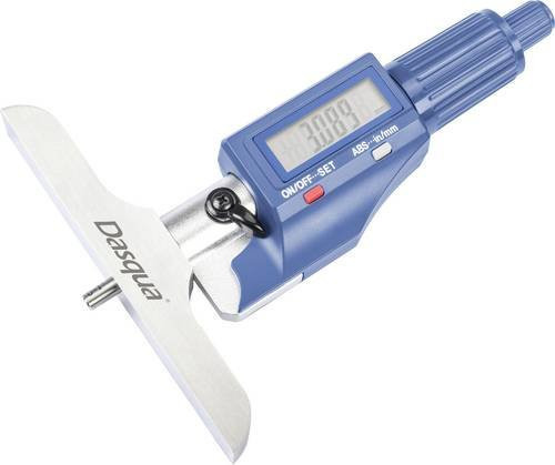 Dasqua 4710-2205 Digitales Tiefenmikrometer mit digitaler Anzeige 0 - 150mm in Blau - Bild 1