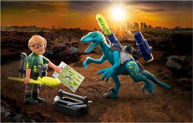 Playmobil Dino Rise Uncle Rob: Aufrüstung zum Kampf, Set / Bundle - Bild 1