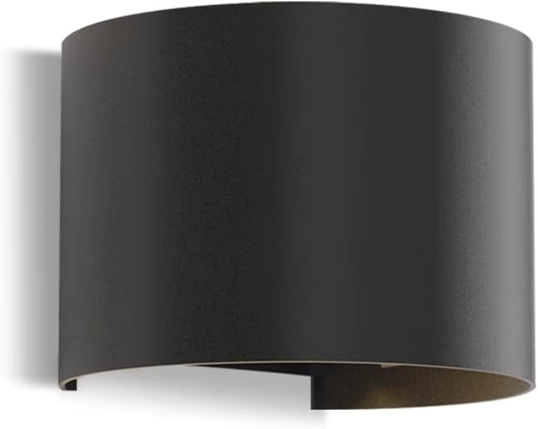 LED Up Down Wandleuchte Schwarz IP65 Wasserdicht mit 5W Warmweiß 3000K für Außen und Innen - Bild 5