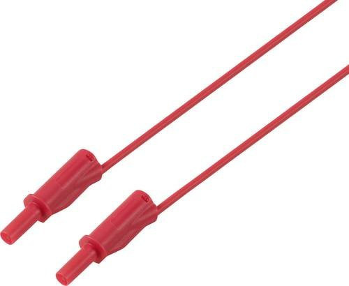 Voltcraft MSB-532 Messleitung 4mm Rot, 2m Länge, 2,5mm², CAT IV 600V 32A - Bild 1