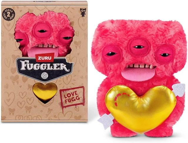 ZURU Fuggler Love Fugg Serie 2 Monster Plüschtier 23 cm - Bild 1