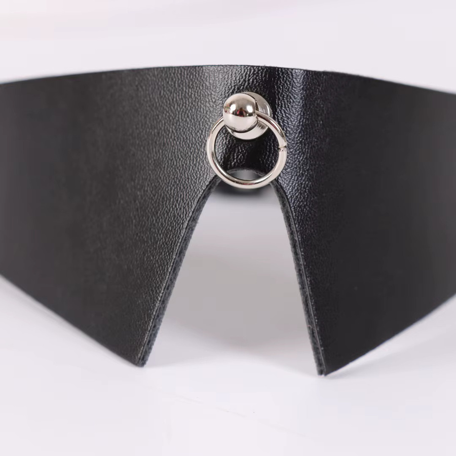 B.CYQZ Halskette, Leder, Schwarz, Gothic, Damen - Bild 2