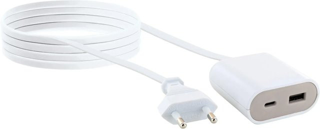 Schwaiger USB Ladeadapter Verlängerung 2,5 m - Bild 1