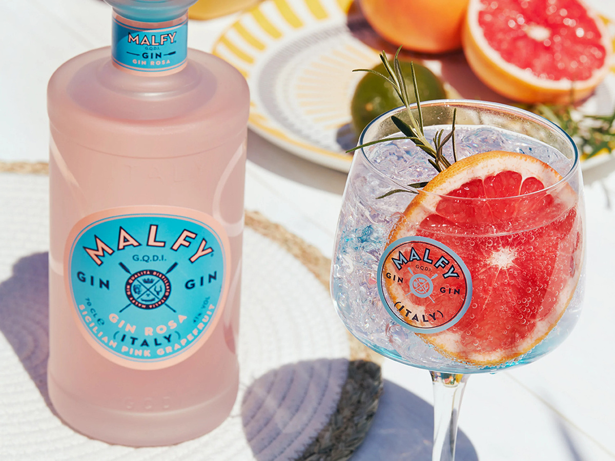 Malfy Gin Rosa Pink Grapefruit 0,7 l - Bild 3