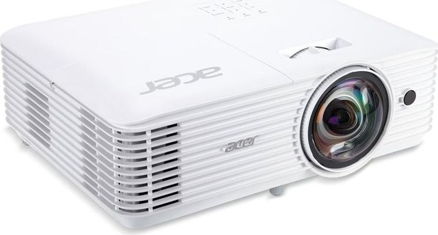 Acer Beamer S1287n Short-Throw XGA Projektor in Weiß mit 4000 ANSI Lumen, 1024x768 Auflösung, HDMI und Ethernet/LAN - Bild 1
