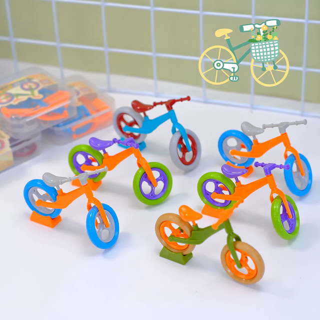Bandai DIY Mini-Fahrräder, Fahrzeuge, Kunststoff, Bunt / Mehrfarbig - Bild 1