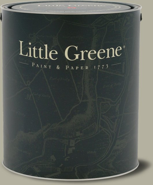 Little Greene Distemper Wandfarbe French Grey - Dark 163, 5 l - Bild 1