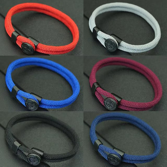 diffone Armband, geflochtenes Seil, Herren - Bild 1