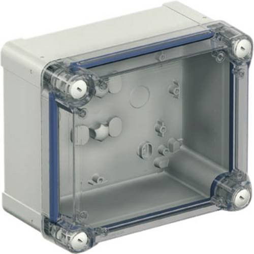 Schneider Electric NSYTBP191210HT PC-Gehäuse aus Polycarbonat in Lichtgrau, B/H/T: 10,5 x 19,2 x 10,5 cm, 2 Stück - Bild 1