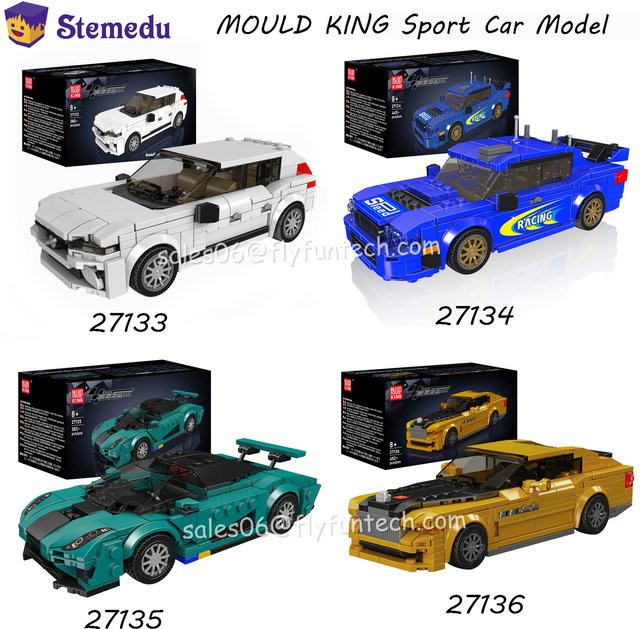 Mould King Supersportwagen Mini-Modellbausatz XC60 NO.Regera - Bild 1