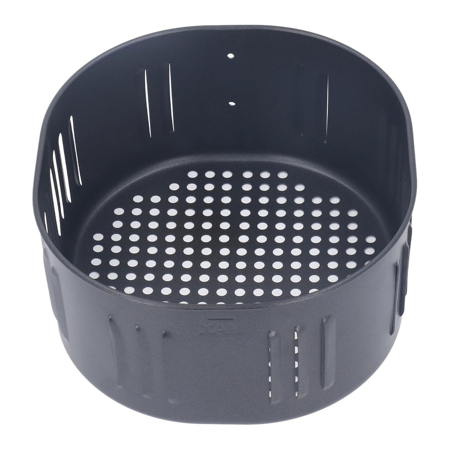 Antihaftbeschichteter Ersatzkorb für Fritteuse aus schwarzem Edelstahl, 5,5 l, mit Öl-Entleerungsfunktion - Bild 2