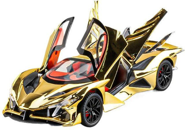 Apollo Project EVO Muscle-Car-Modell, 1:24, mit Sound und Licht, gold - Bild 1