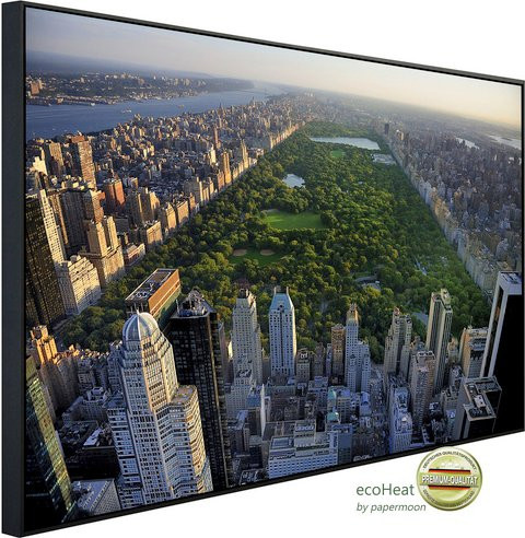 papermoon Infrarotheizung EcoHeat Blick auf den Central Park mit Matt-Effekt in Bunt, App-Steuerung und Überhitzungsschutz, B/H/T: 350 x 60 x 60 cm - Bild 1
