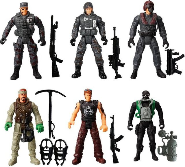 Yiran toy 1 Militär Actionfiguren Spielset 1:18 - Bild 1