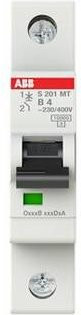 ABB S201MT-B4 Sicherungsautomat 4A 230V MCB Weiß - Bild 1