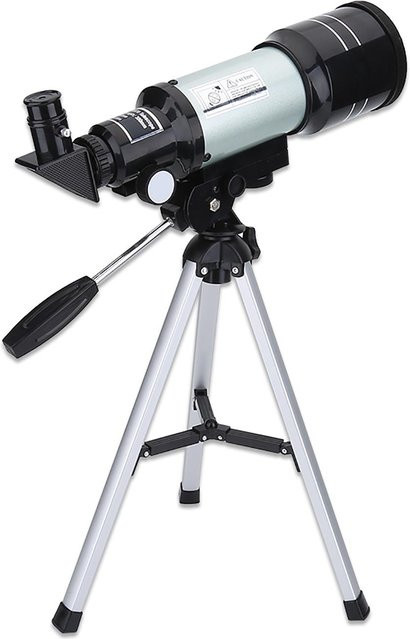 aimo Monokulares Weltraum-Astronomisches Teleskop, mit Stativ, schwarz - Bild 1