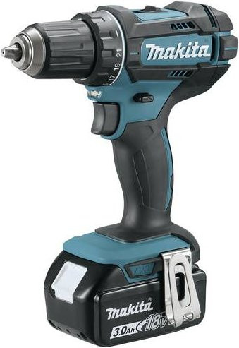 Makita Akku-Bohrschrauber DDF482RFJ 18 V mit 2 Akkus in Blau und Schwarz - Bild 1