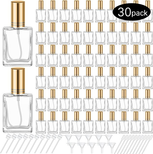 MUB Parfüm-Set, 30-teilig, 15 ml Glas-Parfümflaschen, nachfüllbar - Bild 1
