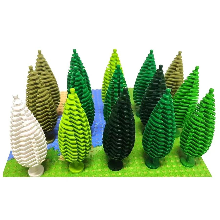Yiran toy Gartenlandschaft Steingarten Pflanzen Kiefer Fichte Bausteine - Bild 1