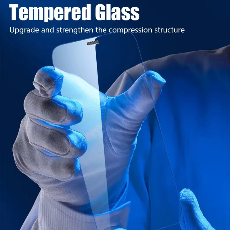 5er-Pack Gehärtetes Schutzglas für iPhone 11 bis iPhone 17 Pro Max, Transparent - Bild 5
