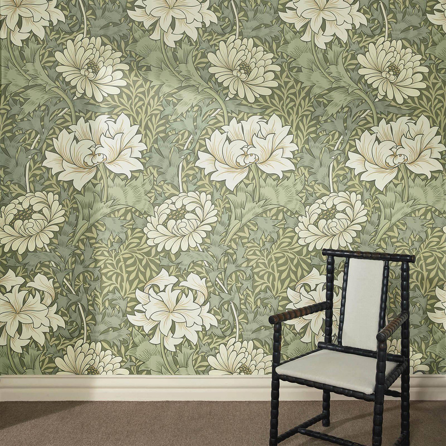 House of Hackney Tapete Chrysanthemum Magna Sap Breite: 300 cm, Höhe: 180 cm - Bild 1