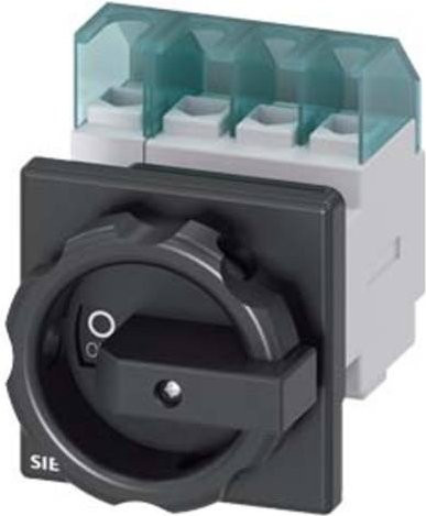 Siemens Lasttrennschalter Schwarz 4polig 25A 16mm² 690 V/AC 3LD21541TL51 - Bild 1