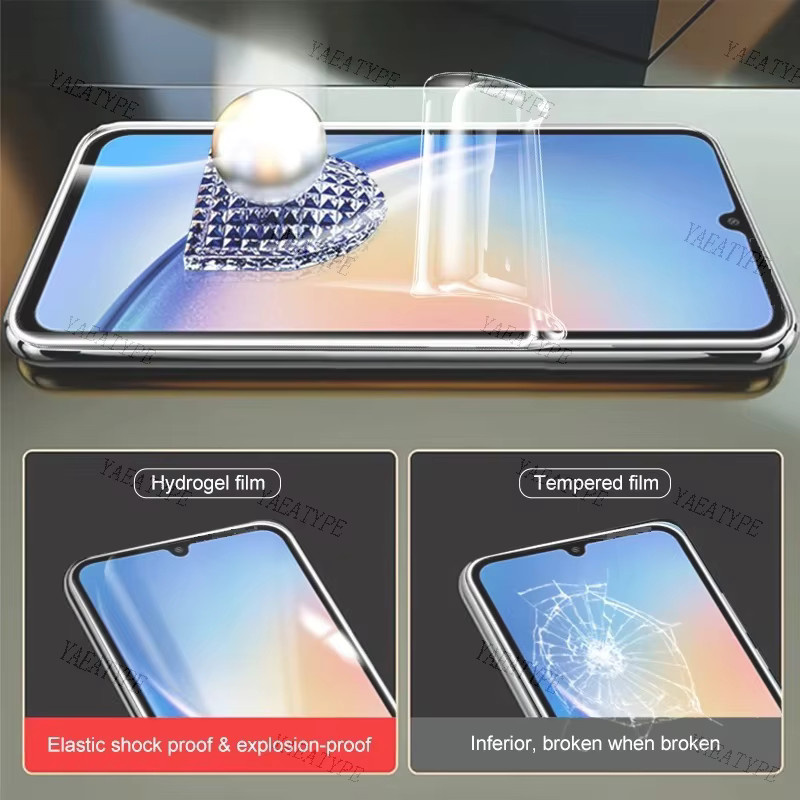 3 Stück transparente Hydrogelfolie Displayschutzfolie für Samsung Galaxy A9 A8 A7 A6 2018 und Galaxy J8 J6 J4 Plus 2018 - Bild 4