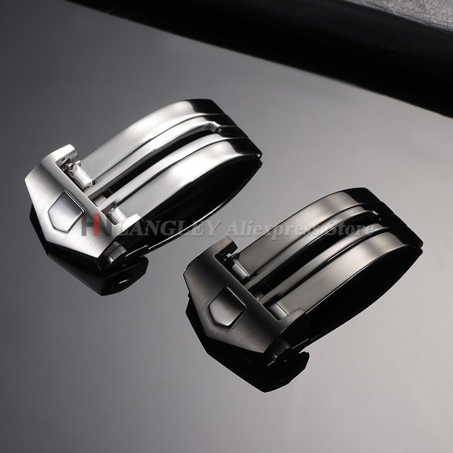 TAG Heuer Uhrenschnalle Faltschließe, Edelstahl, 18 mm, 20 mm, Unisex - Bild 1