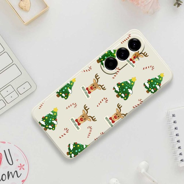 Handyhülle im Weihnachtsdesign für Samsung Galaxy A-Serie (A56, A55, A54, A53, A52, A36, A26, A16, A06, A35, A25, A15, A34, A24, A14, A33, A32, A23, A13) in Multicolour - Bild 1