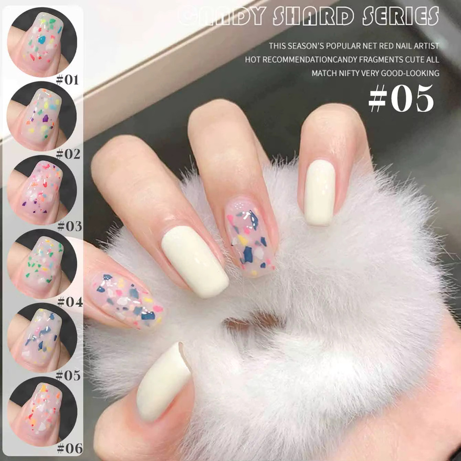 MIANEL Gel-Nagellack, Milchweiß, Glänzend - Bild 2