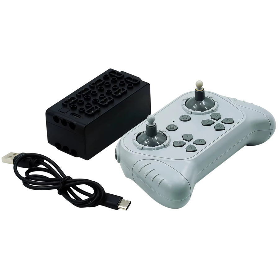 stemedu Power Functions Motor Bausteine Set, APP-Steuerungs-Kit, 8-Wege Fernbedienung - Bild 3