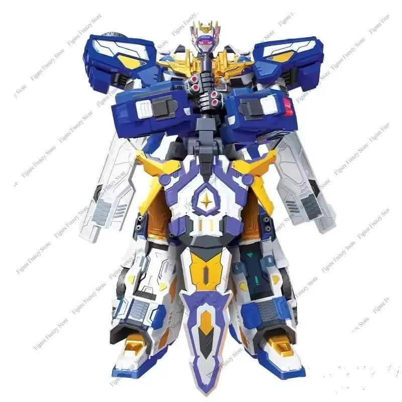 Gao Xuan Card Fighter 2 Dazzling Blue Thunder King, Integrierter Transformationsroboter, Blau - Bild 6