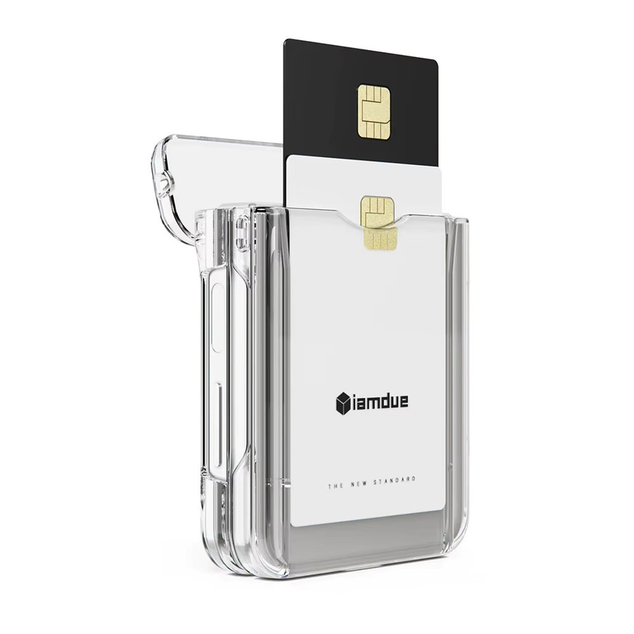 Stoßfeste Handyhülle mit Kartenhalter für Samsung Galaxy Z Flip 7, 6, 5, 4 in Transparent - Bild 2