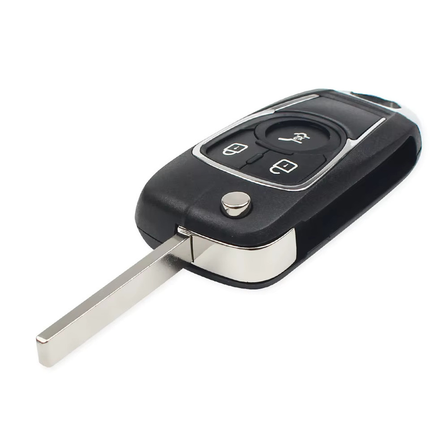 KEYYOU Modifizierter Autoschlüssel für Chevrolet Cruze und Opel Modelle in Schwarz - Bild 1