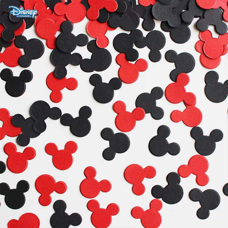 Disney Mickey Mouse Konfetti Set für deine Party Dekoration, 100 Stück, bunt - Bild 3