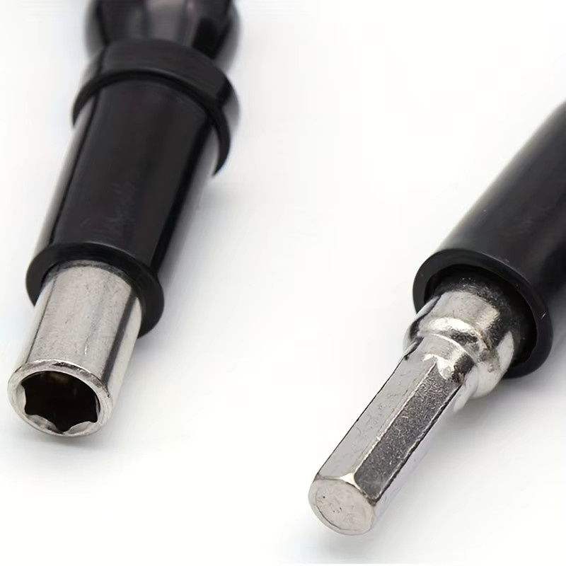 Newone Flexible Wellenverlängerung Bit-Halter für elektronische Bohrer, Schwarz, 3 Stück - Bild 5
