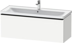 Duravit Waschtischunterschrank D-Neo in Weiß Matt, Wandmontage, B/T/H: 118,4 x 45,2 x 44 cm - Bild 1