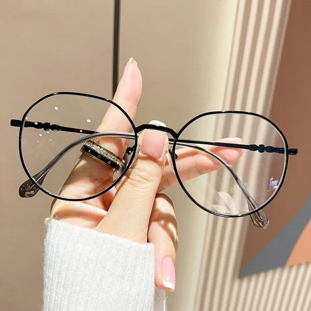 ZUIDID Korrektionsbrille, Eckig, Vollrand, Metall, Schwarz, Damen - Bild 1