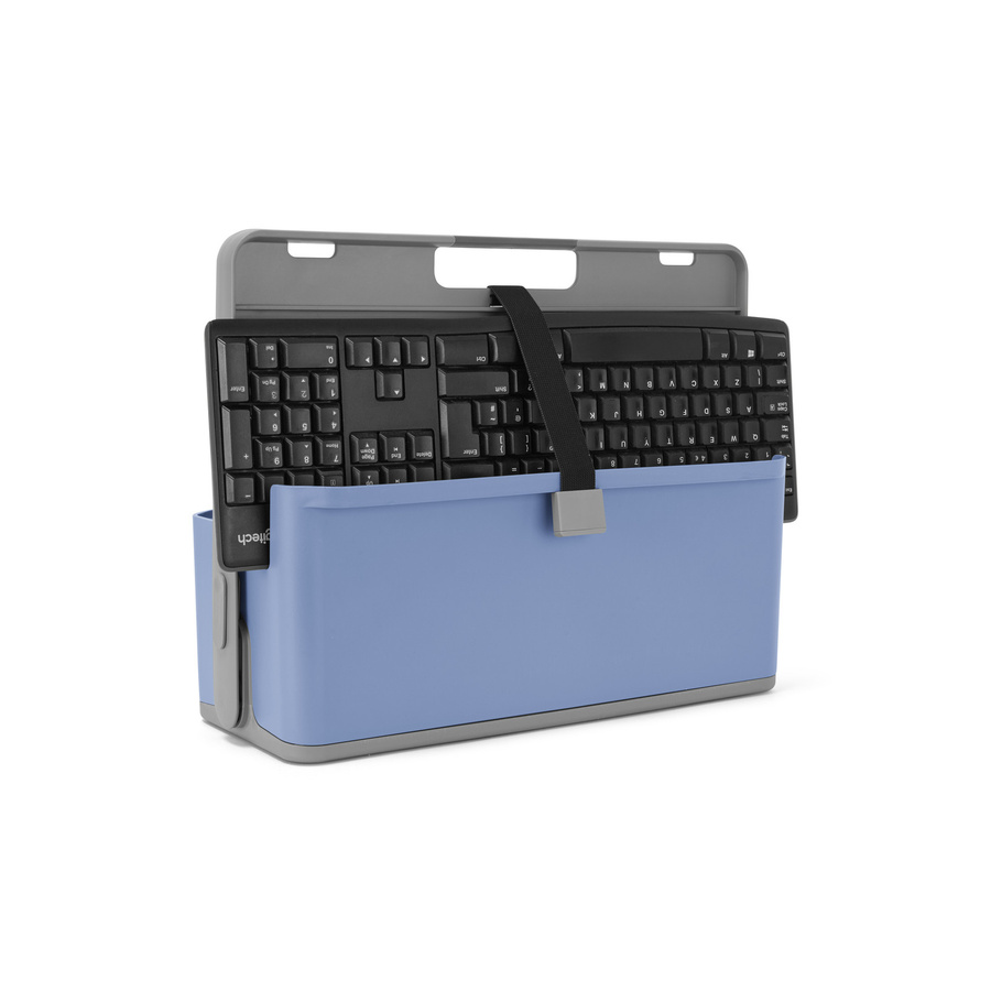 Hotbox Organisationsbox Design 4 Pen Pot in Blau aus Kunststoff, B/T/H: 30,8 x 30,8 x 39,8 cm - Bild 2