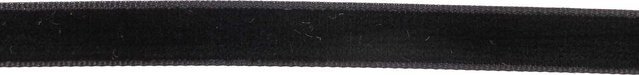 Rico Design Paper Poetry Samtband aus Nylon in Schwarz, Breite: 0,9 cm, Länge: 2 m - Bild 1