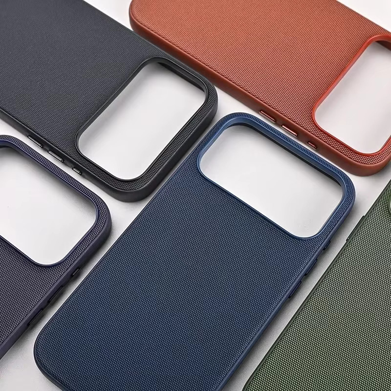 Apple MagSafe Gewebte Hülle für iPhone 17 Pro Max in Blau mit KI-Kamera-Taste und Fallschutz - Bild 2