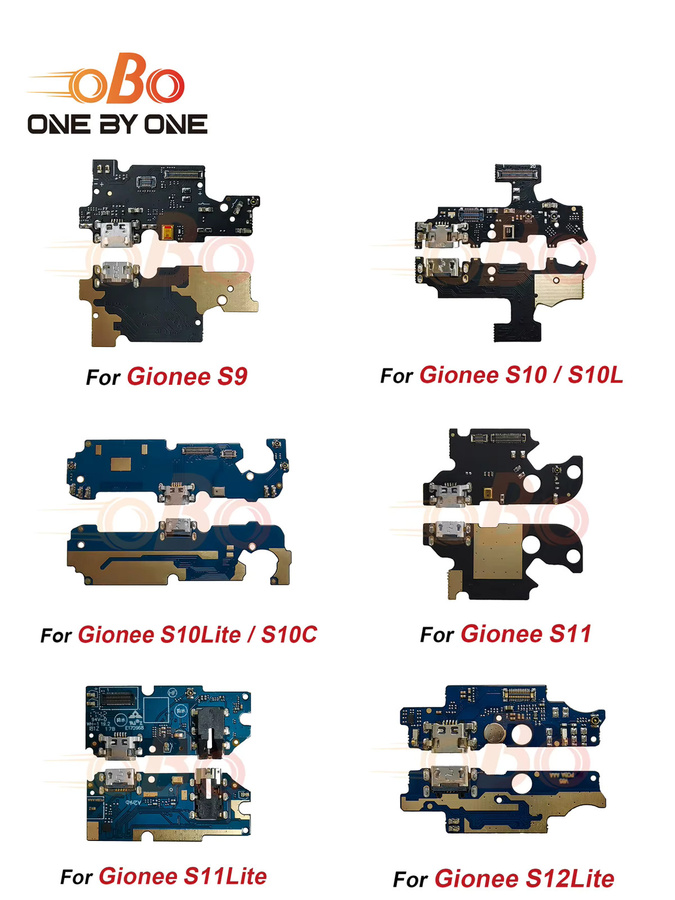 Gionee USB Ladeport Bord mit Ladegerät Dock Connector Flex Kabel für S9 S10 S11 S12 Lite S10C S10L in Multicolour - Bild 2