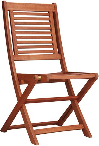 MERXX Stuhl Cordoba aus Eukalyptusholz in Beige, B/T/H: 49 x 57 x 93 cm - Bild 1