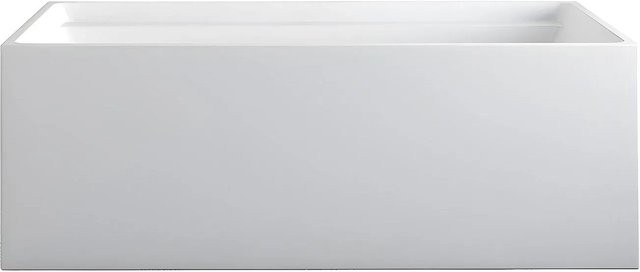 Freistehende Badewanne Aspius von Vente-unique in Weiß, Länge: 150 cm - Bild 1